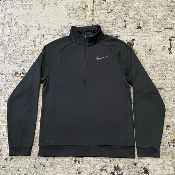 Nike Other - Nike Black DRI-FIT Half-Zip Jacket S